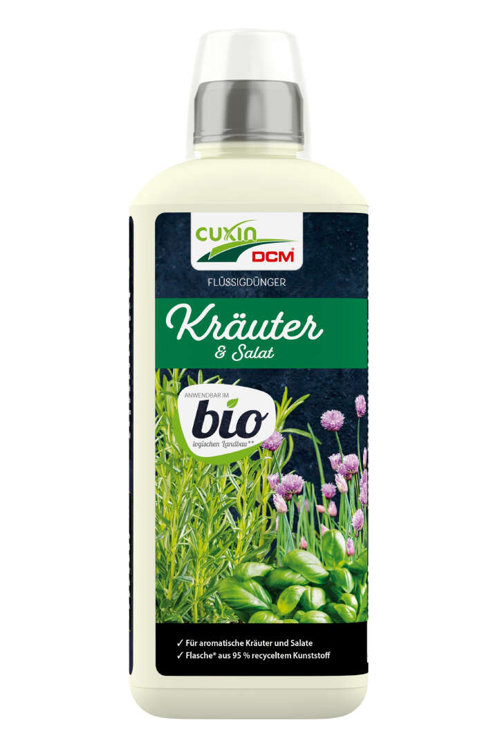 CUXIN Flüssigdünger Kräuter & Salat Bio